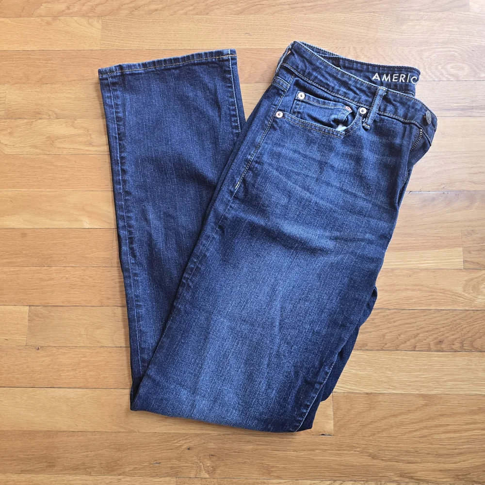 American Eagle AirFlex+ Relaxed Straight Jeans | 32x34